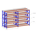 Medium Duty Storage Shelves Rack